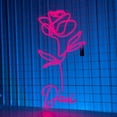 thumbnail image 5 of Handmadetneonsign Rose Neon Sign, Custom Name Rose Neon Light Wall Art Decor, Flower Store Wall Decor, 5 of 5