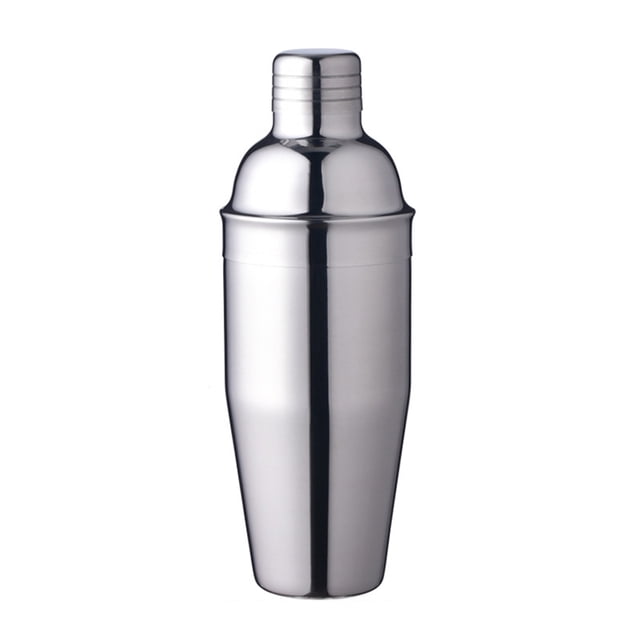 Coctelera de 750 ml, coctelera de acero inoxidable con colador y tapa, coctelera para martini para bar en casa.