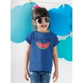 thumbnail image 2 of Buon Ferragosto! Cute Watermelon T-Shirt Toddler -Image by Shutterstock,  4 Toddler, 2 of 4