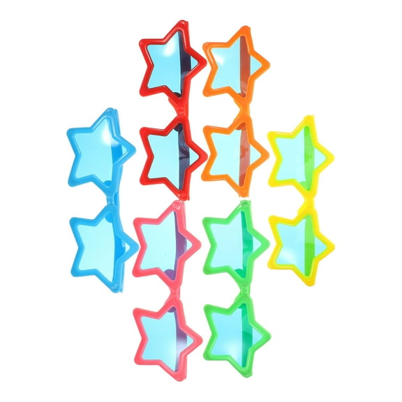 HOMEMAXS 6 Pcs Star Shaped Sunglasses Child 25.00X14.00X10.00CM