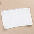 thumbnail image 3 of Zonhebin 3pcs Women's Lace Strapless Seamless Stretchy Bandeau Tube Bra, 3 of 5