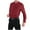 Wine, variant on Bwiyojiz Fashion Men's Clothing Long Sleeve Shirts Mens Casual Solid Elastic Fabric Turndown Collar Buttons Tops for Hauls, Birthday Gifts, Sizes S-XXL