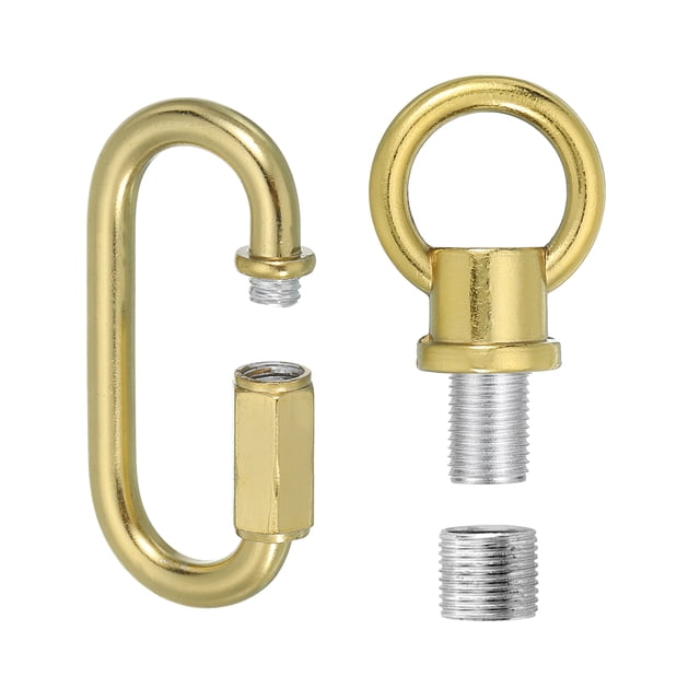 1 Pack M10 Kit d'Écrou de Levage, Vis Anneau, 44 lbs Cuivre