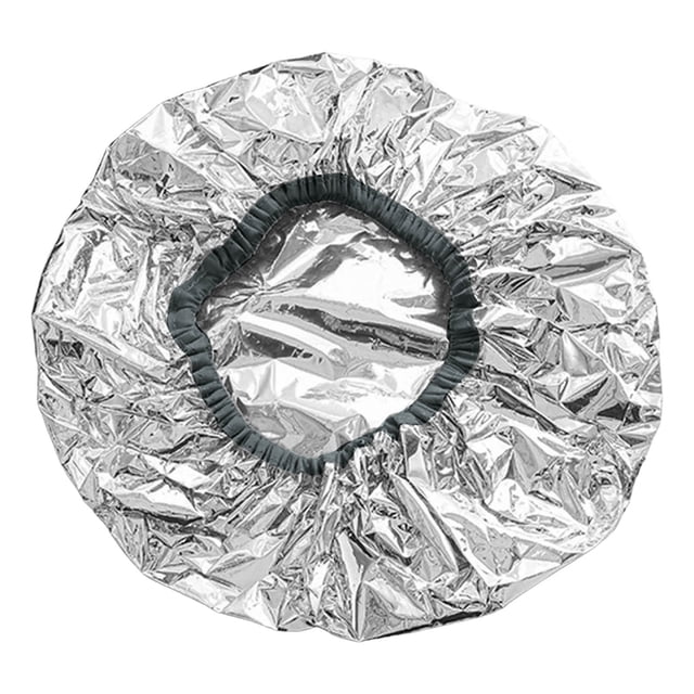 12 Pieces Deep Conditioning Caps Aluminum Foil Reusable Hair Processing Hair Coloring Shower Caps For Home Salon Use