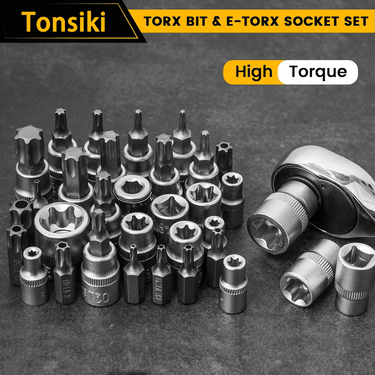 Tonsiki 34pcs 3/8
