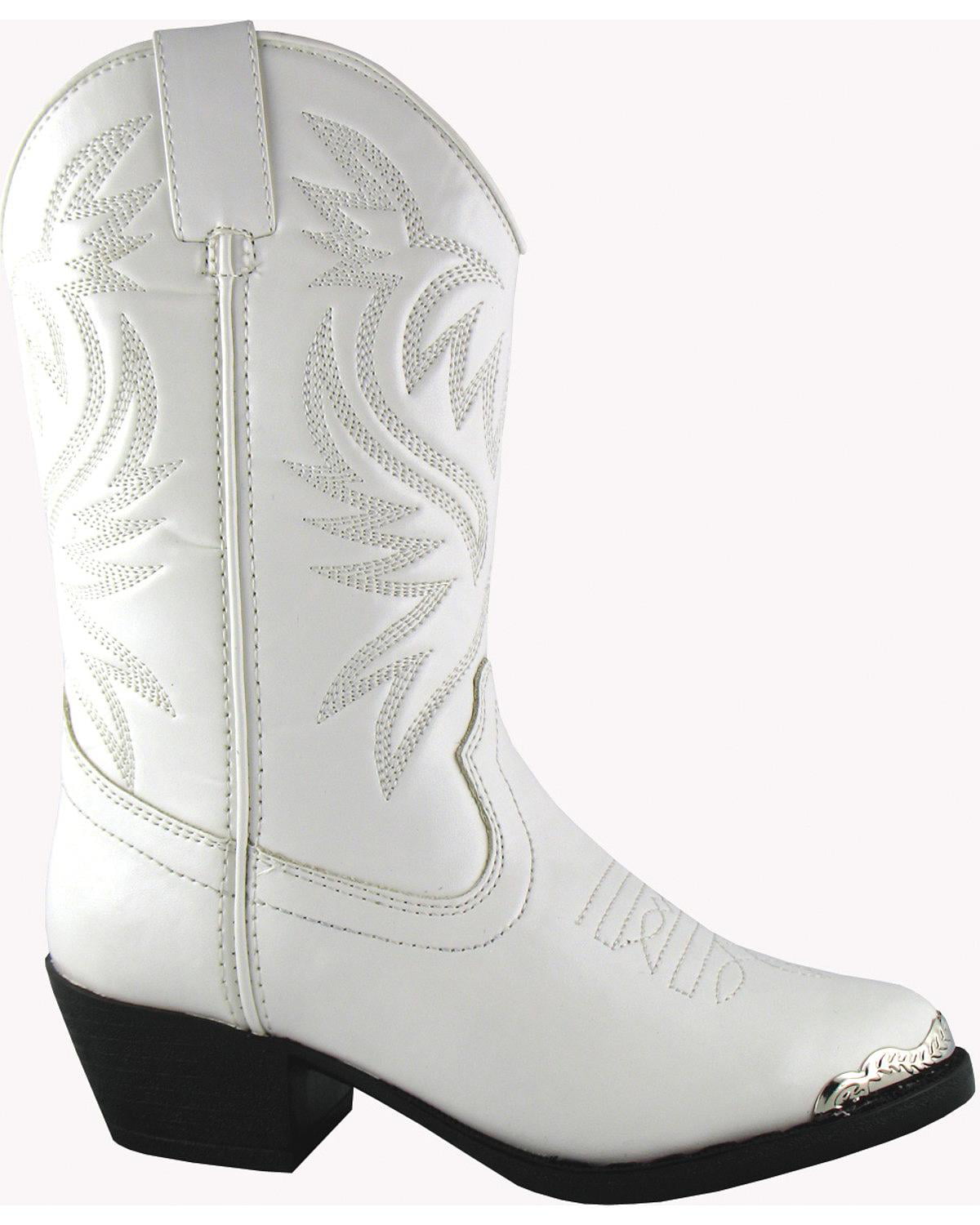 Smoky Mountain Girls Mesquite Western Boot Round Toe Black 3.5 D 