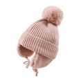 thumbnail image 1 of MesaSe Autumn And Winter Plus Velvet Children‘s Hat Warm Ear Protection Knitted Hat, 1 of 5