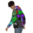 thumbnail image 3 of Garten Of Banban Men's Hoodie With Color Drawstrings Sweatshirt Hooded Pullover Print Winter Coat Jacket Small, 3 of 9