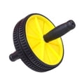 thumbnail image 1 of BRIGHTFUFU 1 Ensemble Rouleau de Musculation Jaune Double Roue pour Endurance Entraînement à Domicile Hommes Femmes Débutants Professionnels, 1 of 8