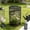 Black, variant on Pop Up Plant Protection Mesh Cover Garden Netting Cage for Vegetables Flowers Seedlings Foldable Bird Barrier with Ground Pegs Breathable Plant Protector for Patio Balcony Raised Beds