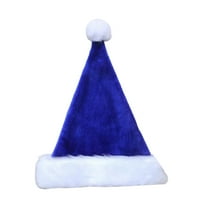 Visland Christmas Hat, Santa Hat, Xmas Holiday Hat for Adults , Unisex Velvet Comfort Christmas Hats for Christmas New Year Festive Holiday Party Supplies