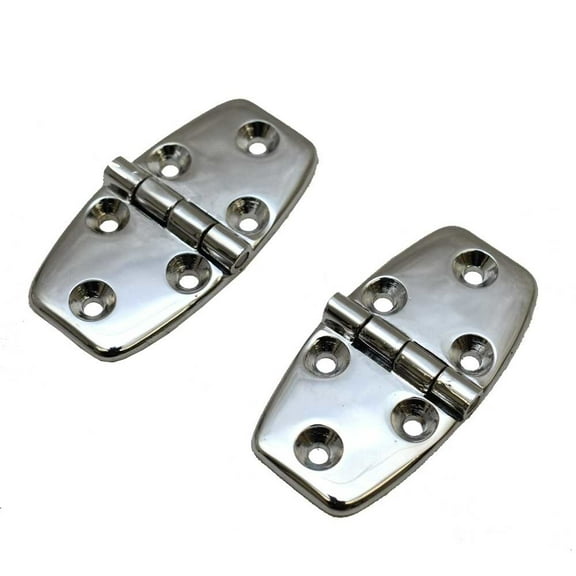 West Marine Boat Utility Hinge H80-0234-1W | 3 x 1 1/2 Inch (Pack)