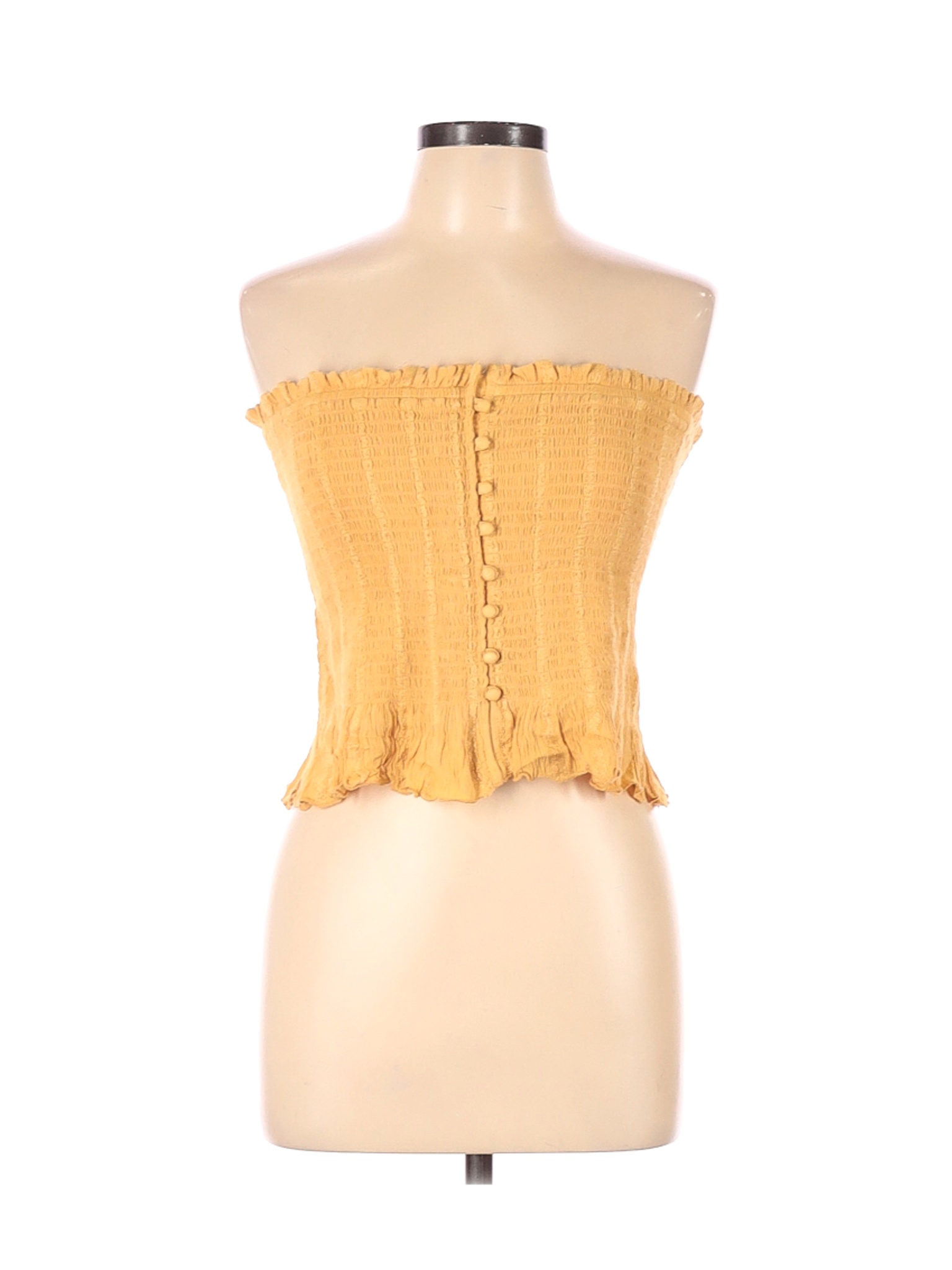 yellow tube top american eagle