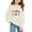 Beige, variant on Second Grade Girls Sweatshirts Long Sleeve Crew Neck Preppy Pullover Tops Cute Graphic Print Fall School Sweatshirts