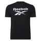 thumbnail image 1 of Camiseta Reebok Identity Big Stacked Logo para Hombre Negra Talla S, 1 of 2