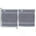 thumbnail image 2 of Alpine Swiss 100% Cotton 2 Piece Towel Set Soft Absorbent Face Hand Bath Towels, 2 of 6