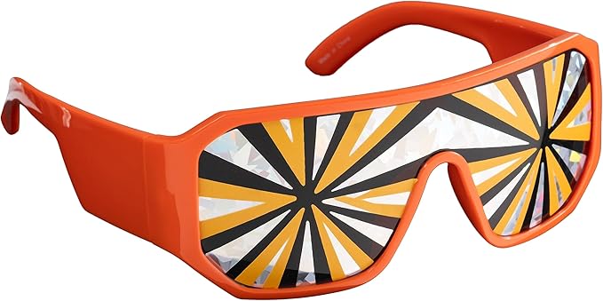 Ken Sun-Staches Sunglasses | Yellow Neon Costume Shades From Barbie Movie | UV Protection & Fun Accessory - View #6