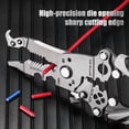thumbnail image 2 of 2024 New Upgrade Multifunctional Folding Wire Stripper-Professional Electrician Tool Portable Small All-In-One Pliers (1pc), 2 of 7