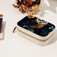 thumbnail image 7 of Owl Velvet Portable Jewelry Organizer Box with Removable Compartment - Earring Holder and Gift Jewelry Box, 7 of 7