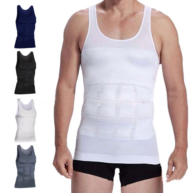 Chaleco Adelgazante Moldeador De Cuerpo, Entrenador De Cintura Para Hombres, Chaleco Adelgazante 4 Piezas Para Gimnasio