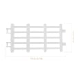 thumbnail image 3 of 50pcs Fence Model Simulated Fence Model Simulated Farm Fence Decorations, 3 of 5