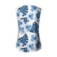 thumbnail image 5 of Camiseta sin mangas de encaje con estampado de mujer Camiseta sin mangas de empalme de cuello redondo Camiseta ligera y cómoda delgada OAVQHLG3B Store lin121212, 5 of 5