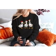thumbnail image 5 of SANTA Claus Merry Bright Sweatshirt, Christmas Sweatshirt, Holiday SweatShirt, 5 of 5
