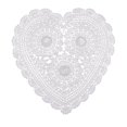 thumbnail image 1 of 2Pcs Table Cup Mat Handmade Cotton Crochet Wedding Decor, 1 of 8