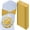 Gold, variant on Wehilion Spandex Chair Sashes with Heart Shaped Buckle Slider Stretch Chair Cover Band Universal Elastic Chair Ties for Wedding Banquet Event Party Decoration