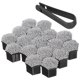 thumbnail image 1 of TABLZONE 20Ud Accesorios Para Auto Cubiertas De Tuercas Plateadas Con Protección Contra Corrosión, 1 of 6