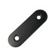 thumbnail image 3 of Straight Brace Stainless Steel Black Straight Flat Brace 16 x 56 mm Straight Corner Braces Brackets - 12 Pcs, 3 of 4