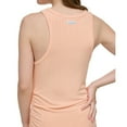 thumbnail image 5 of Calvin Klein Women's Cinched-Side Short Tank Dress B4HP (Regular,XS,Orange), 5 of 5