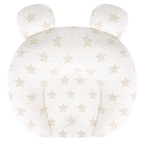 Almohadas Para Bebés, Almohadas Suaves Para Dar Forma A La Cabeza, Cojín Para Dormir Para Recién Nacidos Unisex, Almohadas Para Dormir Con Orejas De Oso Yuarrent BA001279-01
