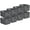 Grey, variant on Superio Decorative Plastic Open Home Storage Bins Organizer Baskets, Medium, Blue (8 Pack) Container Boxes for Organizing Closet Shelves Drawer Shelf, 5 Liter