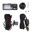 thumbnail image 2 of Car Recorder, IR Night Vision Dash Cam 3 Channel  For Car, 2 of 8