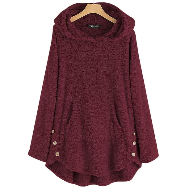 plus size fleece jumper