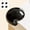 Black C, variant on Gallickan Corner Guards, 4 Pack, Black PVC, Soft Silicone, Self-Adhesive, No Drill, for Table Furniture Edge Protection Child Safety