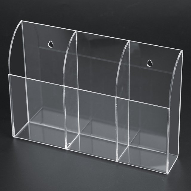 FAGINEY Support de Télécommande, Support de Télécommande, Boîtier de Rangement Mural en Acrylique pour Climatiseur
