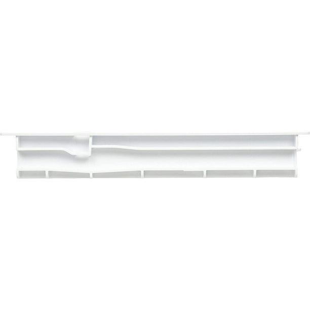 WPW10671238 Refrigerator Drawer Slide Rail White, This is an O.E.M