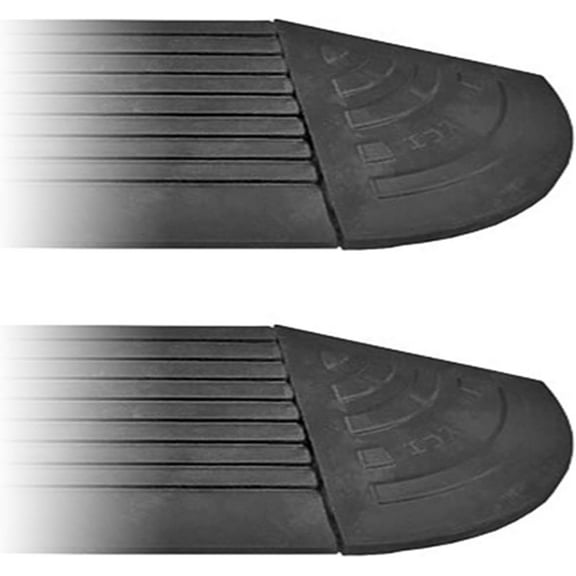 Electriduct Pair of End for 5 Ton 4 Inch Rubber Curb Ramp 10,000 lbs Capacity