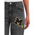 thumbnail image 4 of No Boundaries Juniors' Super High Rise Mom Jeans, 4 of 5