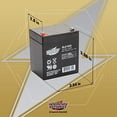 thumbnail image 3 of Interstate All Battery Ctr SLA1055 Sealed Lead Acid Battery, 12-Volt, 5-Amp, 3 of 3