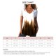 thumbnail image 2 of Camisa de manga corta para mujer, retales con mangas de encaje, cuello en V, camisa holgada estampada para mujer, Top para fiesta diaria de verano, caqui XXL, 2 of 6