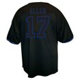 thumbnail image 3 of Men's Fanatics Josh Allen Black Buffalo Bills Big & Tall Baseball Button-Up Shirt, 3 of 3