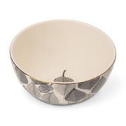 Thyme & Table 4-Pack Stoneware Cereal Bowls, Red Leaf