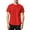 Red, variant on Attraco Men Short Sleeve Rash Guard Swimwear UPF 50+ Running Swimming Shirt Solid Color