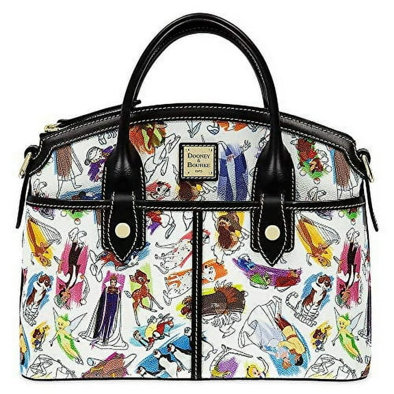 The Walt Disney Company by Dooney & Bourke Unisex Coated Cotton Satchel Cross Body
