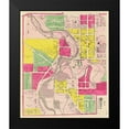 thumbnail image 2 of Cram 12x14 Black Modern Framed Museum Art Print Titled - Berea Ohio - Cram 1892, 2 of 5