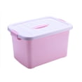 thumbnail image 1 of Caja de almacenamiento transparente multiusos, caja de almacenamiento de piezas de juguetes de plástico con asa, caja de almacenamiento, caja de acabado cosmético, 1 of 5