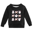 thumbnail image 2 of Boys Sweatshirts Halloween Print Crewneck Pullover Top Fall Winter Stylish Sweatshirts for Boys Size 3-4Y, 2 of 4